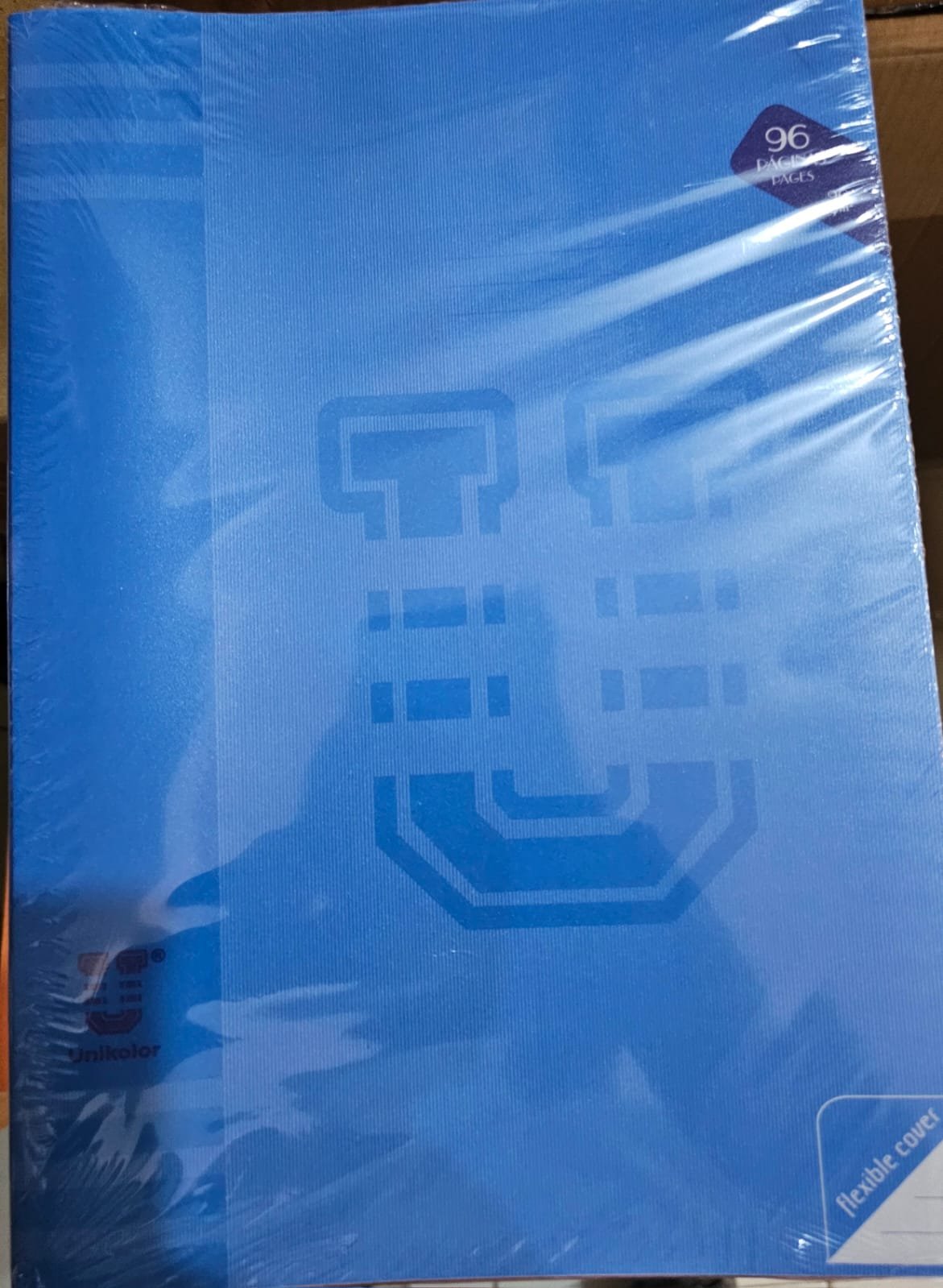CADERNO UNIKOLOR A4  LISO, 48 FOLHAS