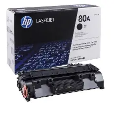 TONER LASER BLACK: 80A