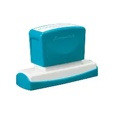 CARIMBO QUADRADO XSTAMPER QUIX ITEM: Q26 16x83mm AZUL